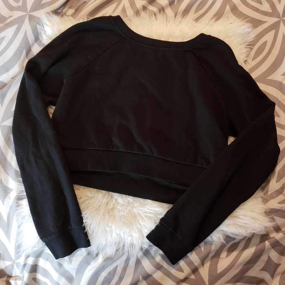 Forever 21 Black Crop Top
